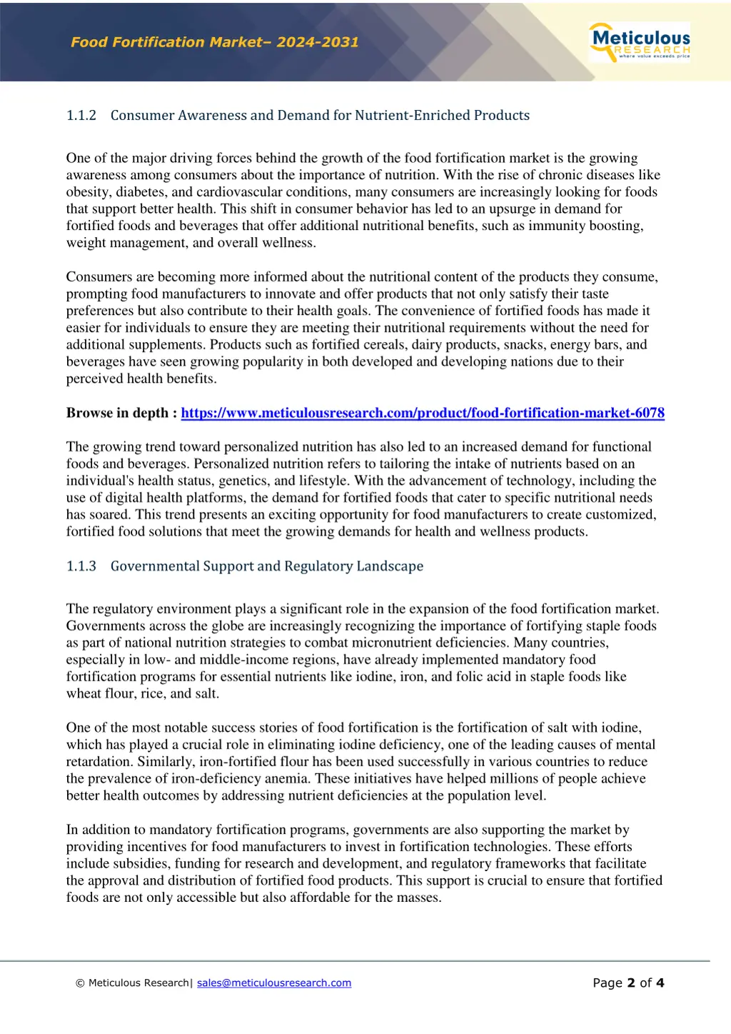 food fortification market 2024 2031 1
