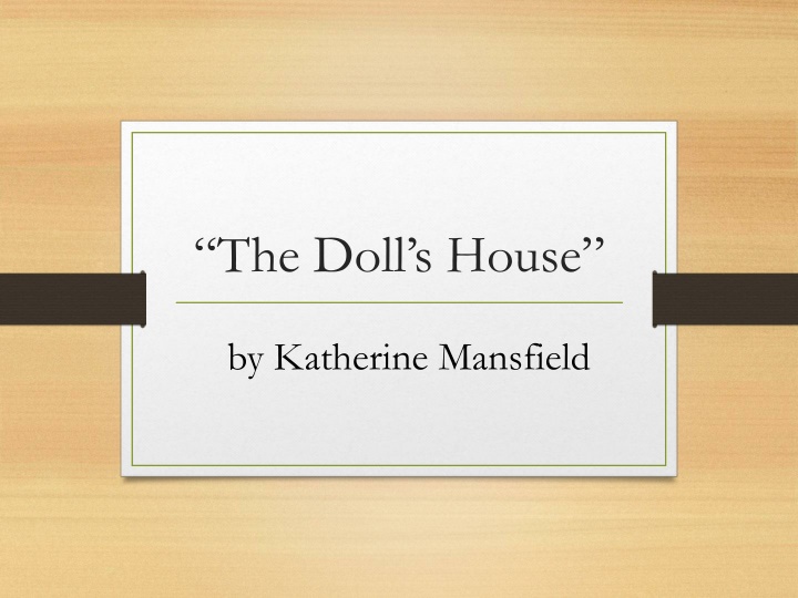 the doll s house