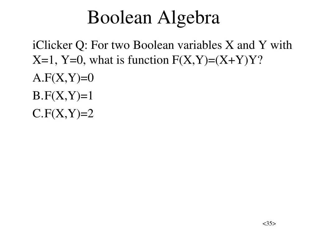 boolean algebra 5