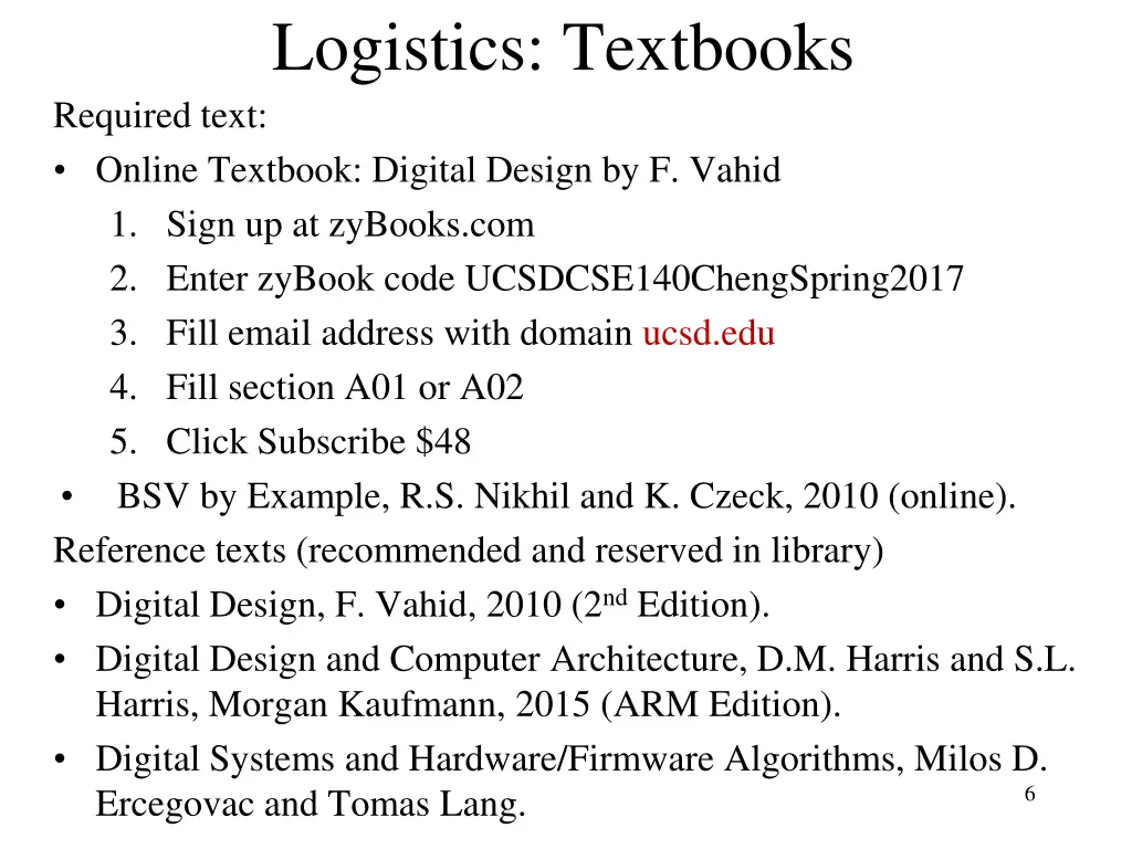 logistics textbooks