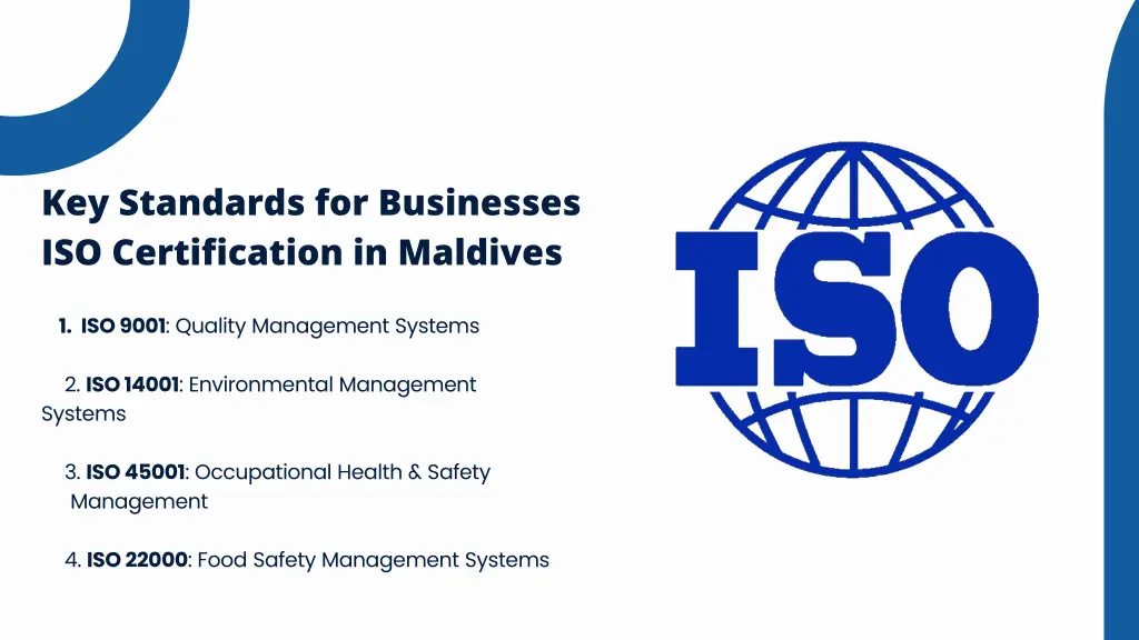 key standards for businesses iso certification