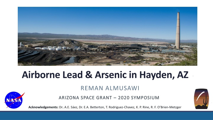 airborne lead arsenic in hayden az