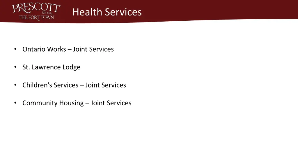 health services 1