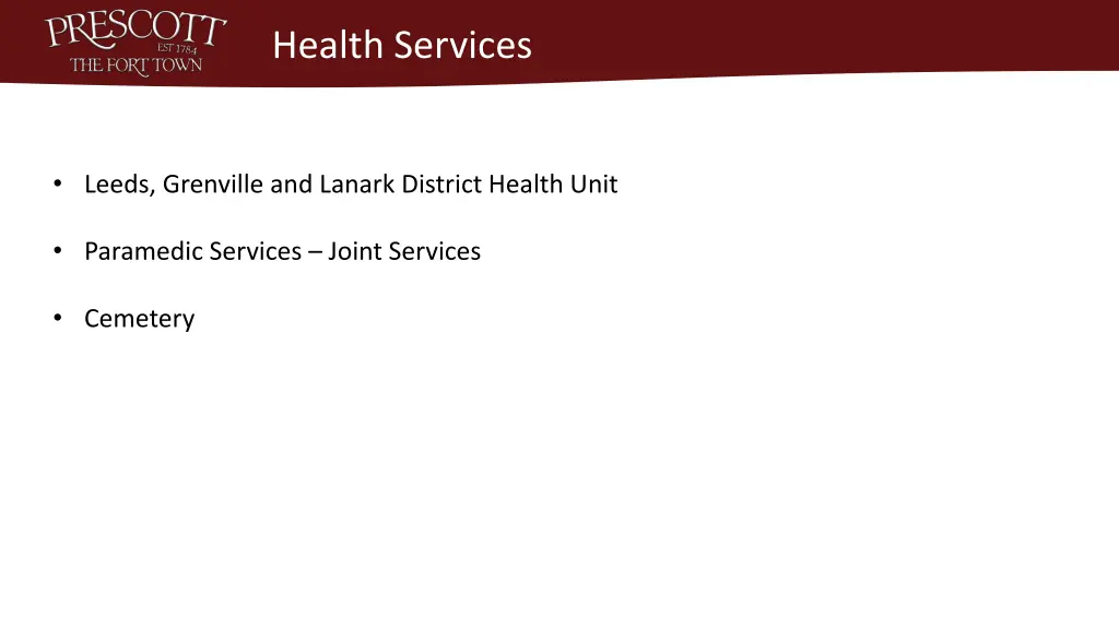 health services