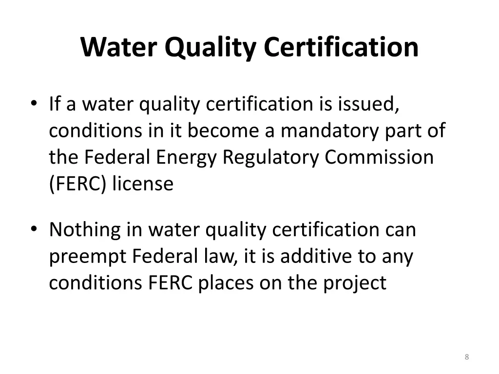 water quality certification 1