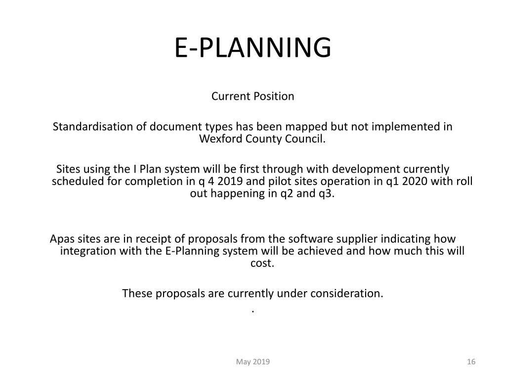 e planning 14