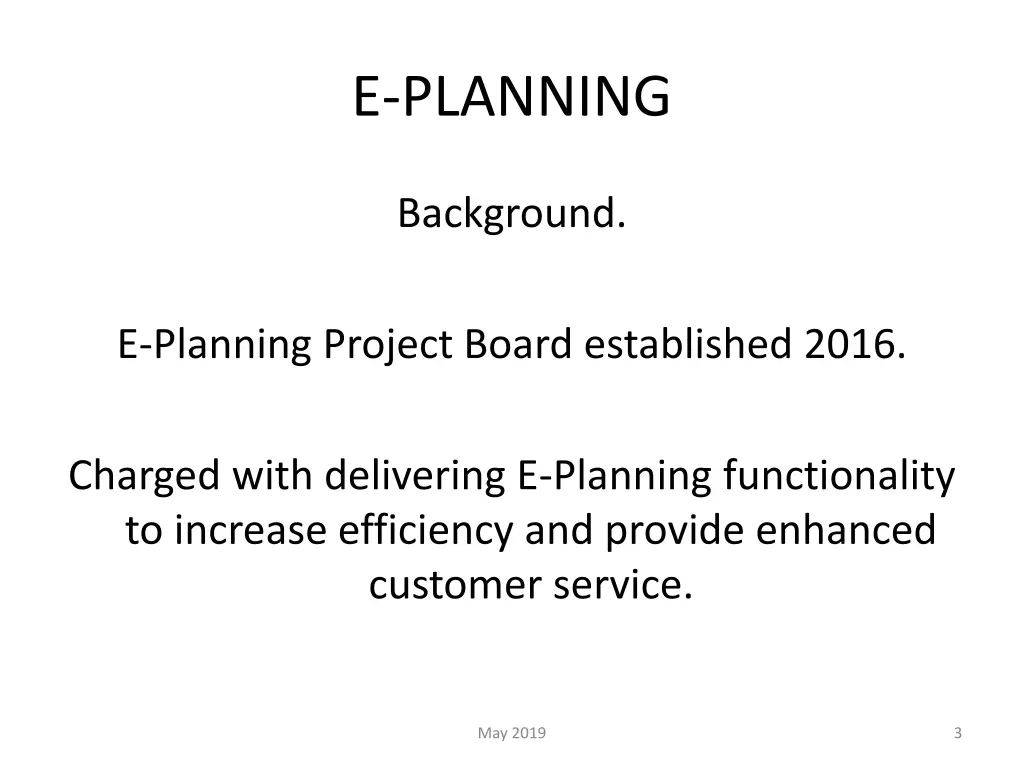 e planning 2