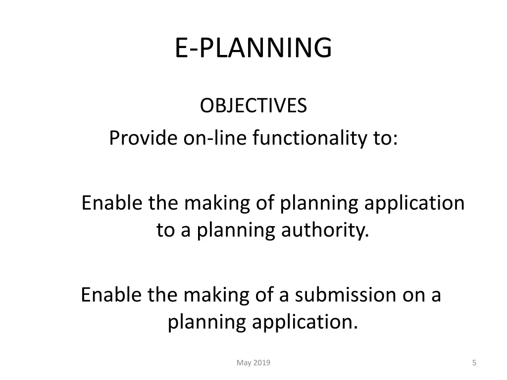 e planning 4