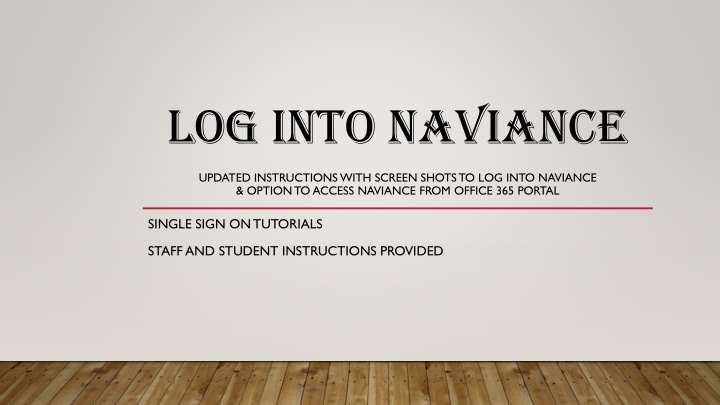 log into naviance