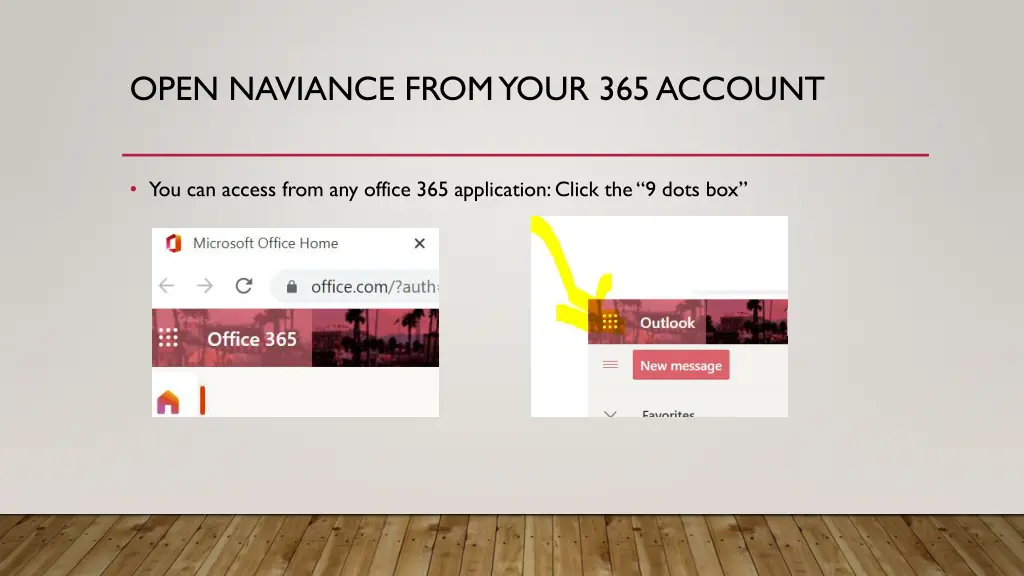 open naviance from your 365 account