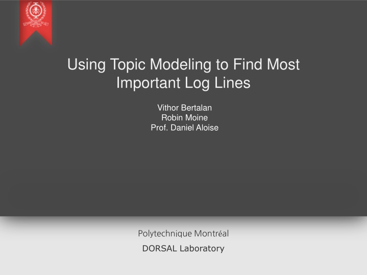 using topic modeling to find most important