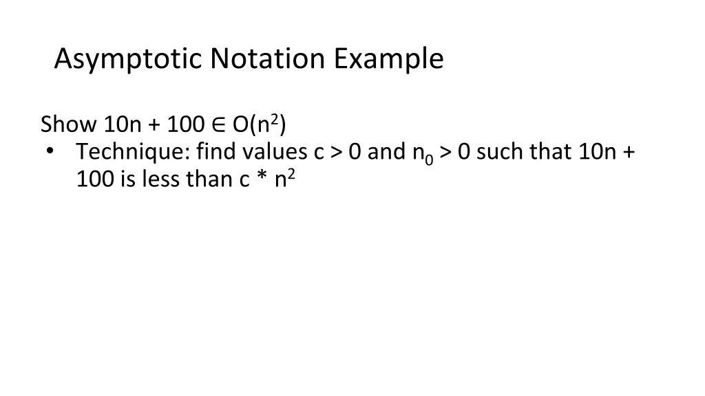 asymptotic notation example