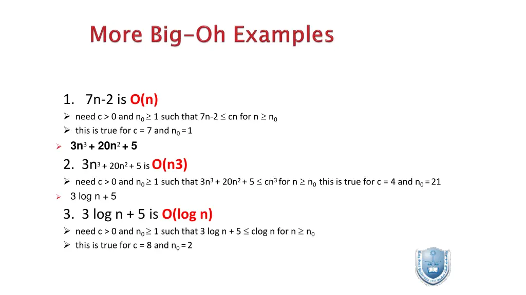 1 7n 2 is o n need c 0 and n 0 1 such that