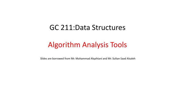 gc 211 data structures