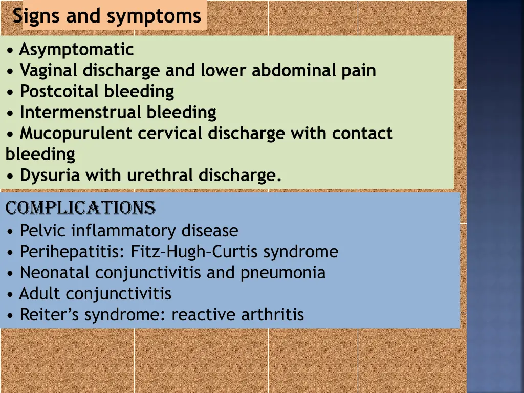 signs and symptoms 1