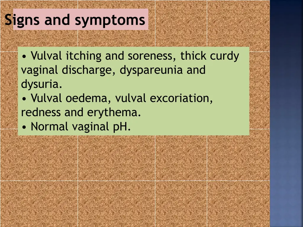 signs and symptoms
