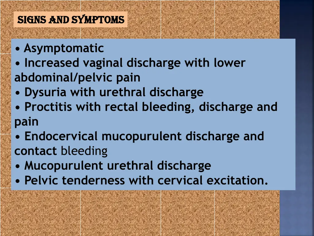signs and symptoms signs and symptoms