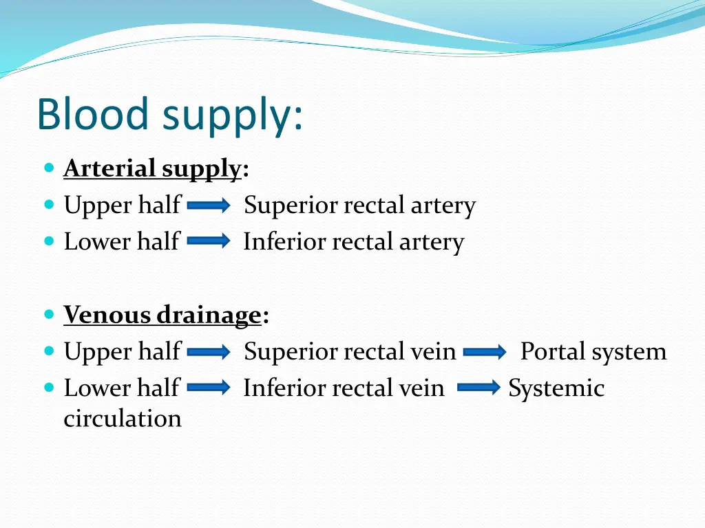 blood supply