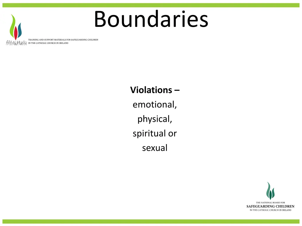 boundaries 1