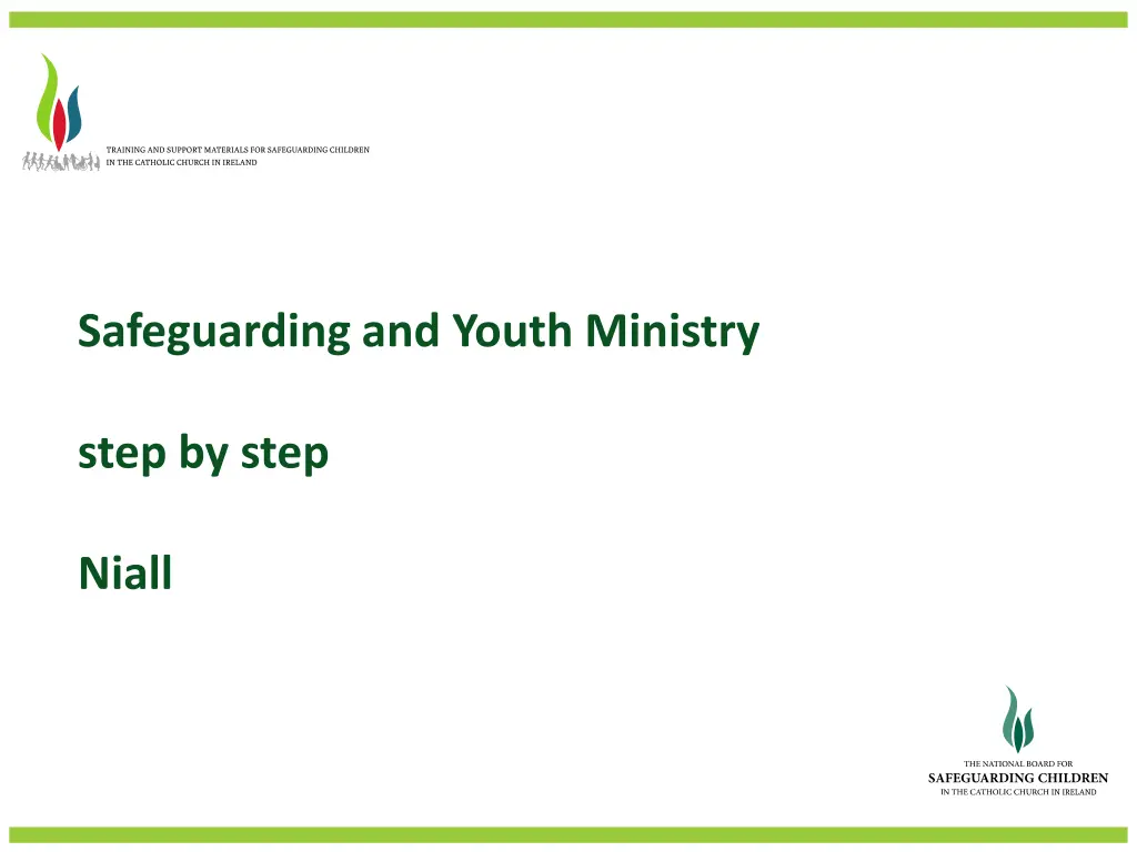 safeguarding and youth ministry