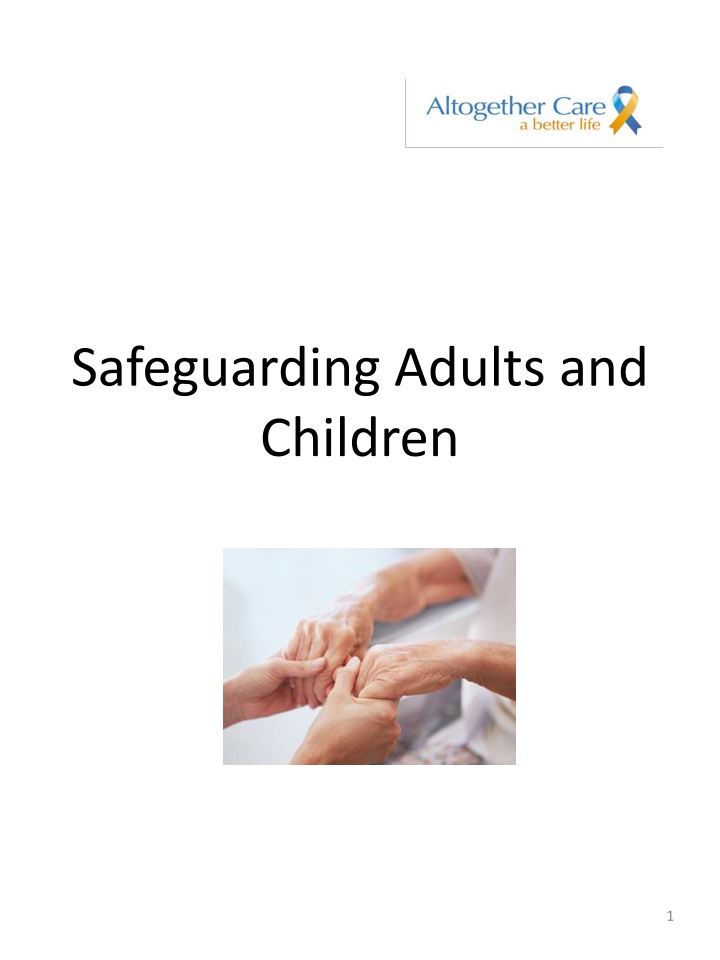 safeguarding adults and children