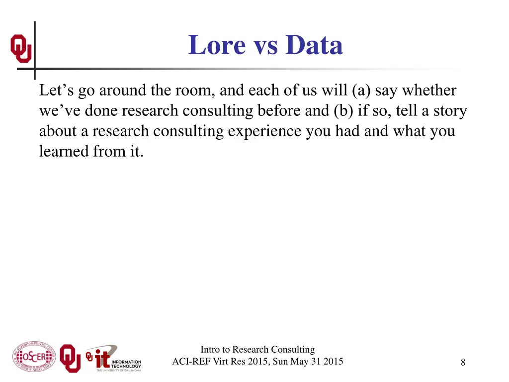 lore vs data 1