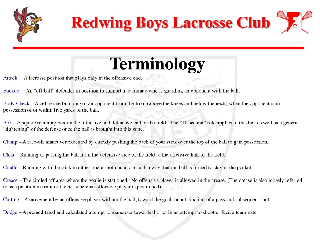 redwing boys lacrosse club 10