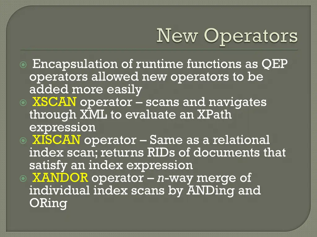 encapsulation of runtime functions