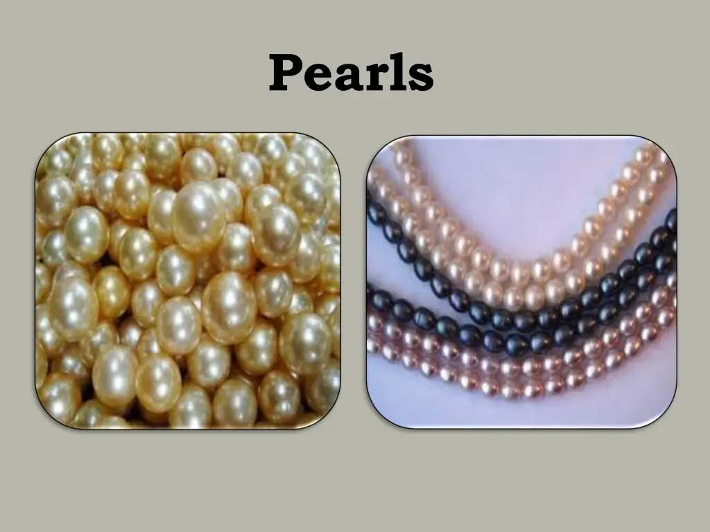 pearls