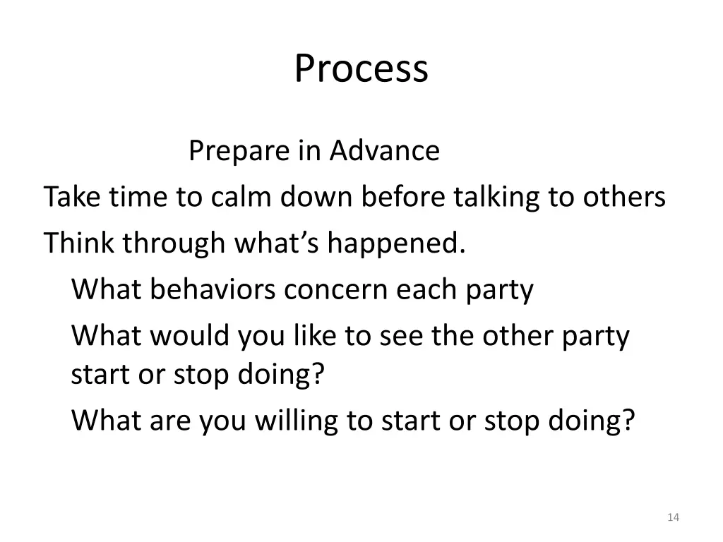 process