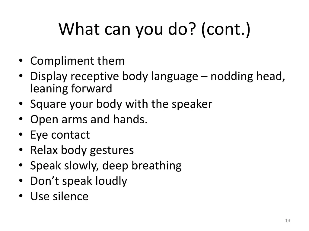 what can you do cont