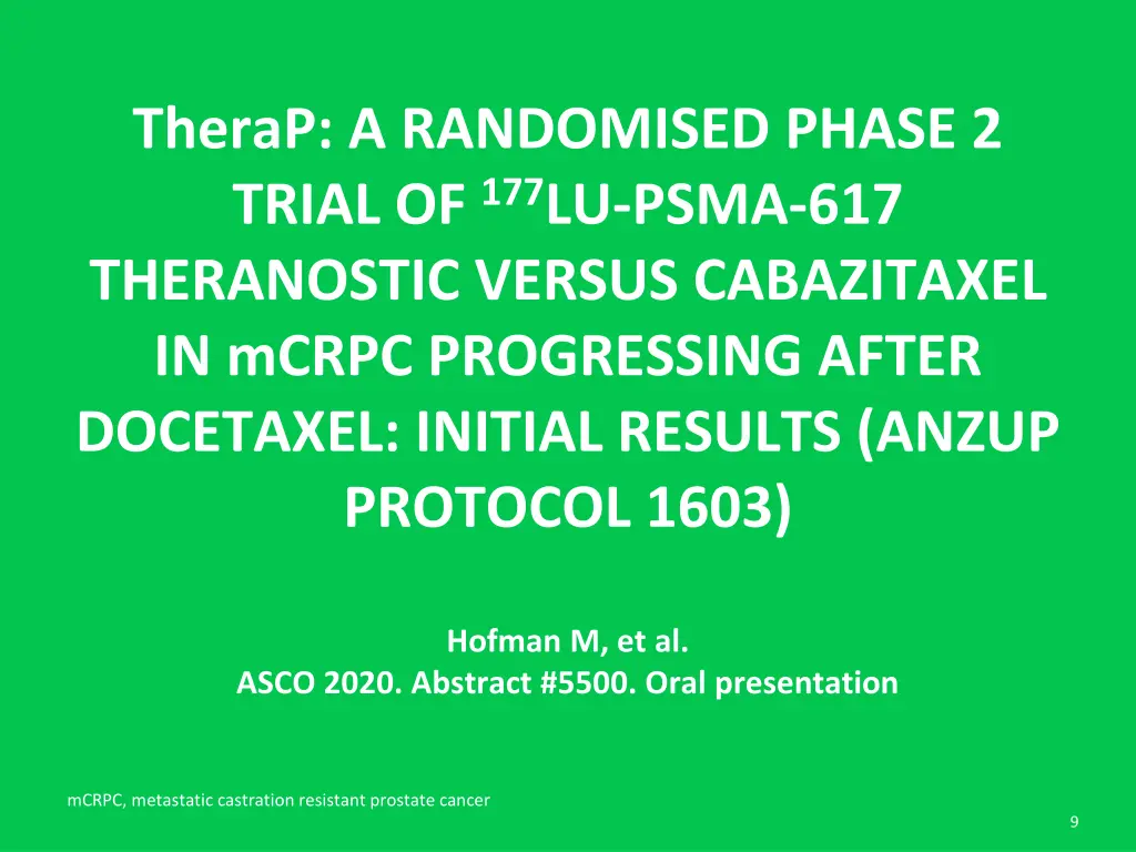 therap a randomised phase 2 trial of 177 lu psma