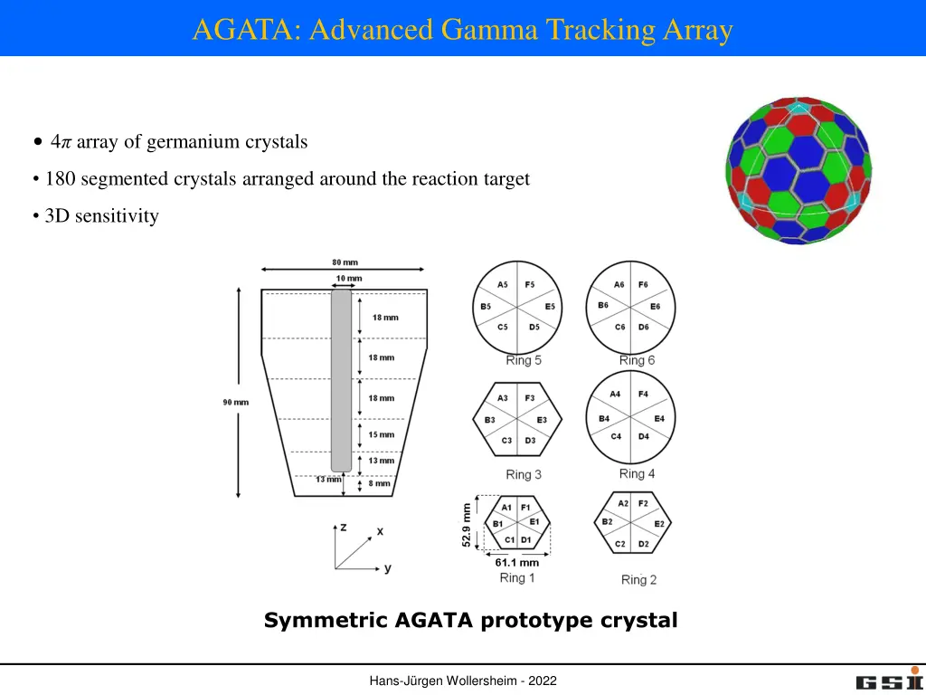 agata advanced gamma tracking array