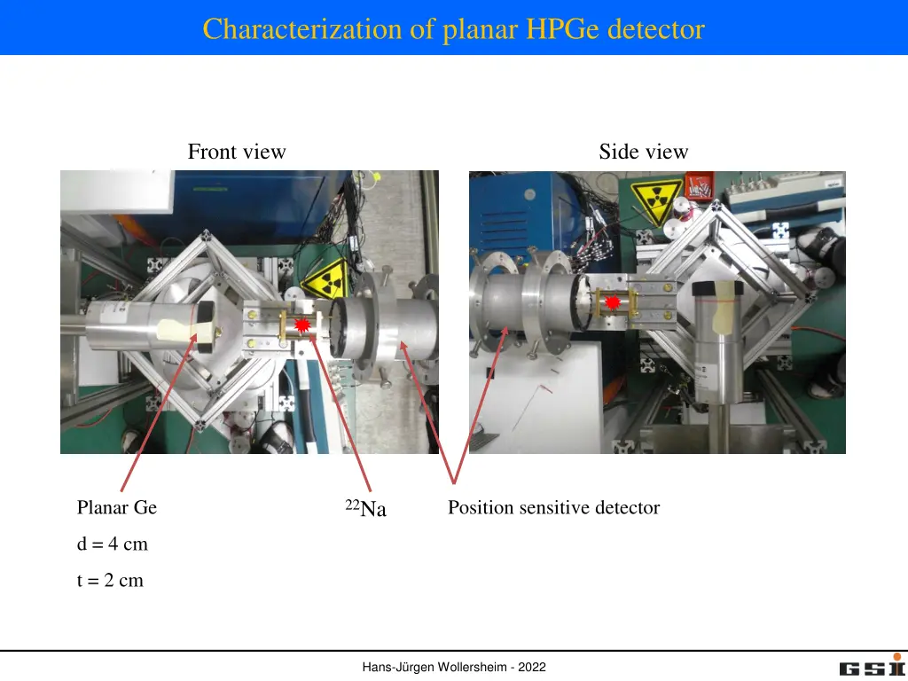 characterization of planar hpge detector