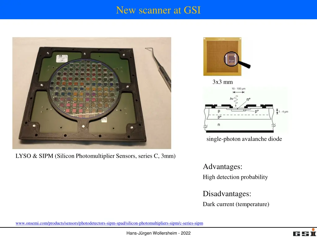 new scanner at gsi