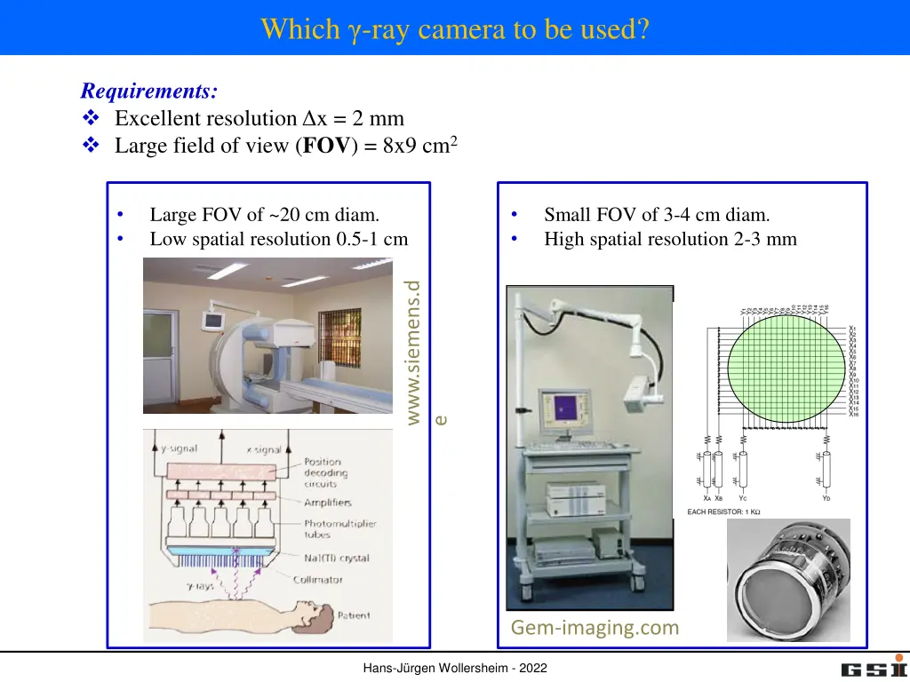 which ray camera to be used