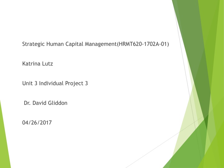 strategic human capital management hrmt620 1702a