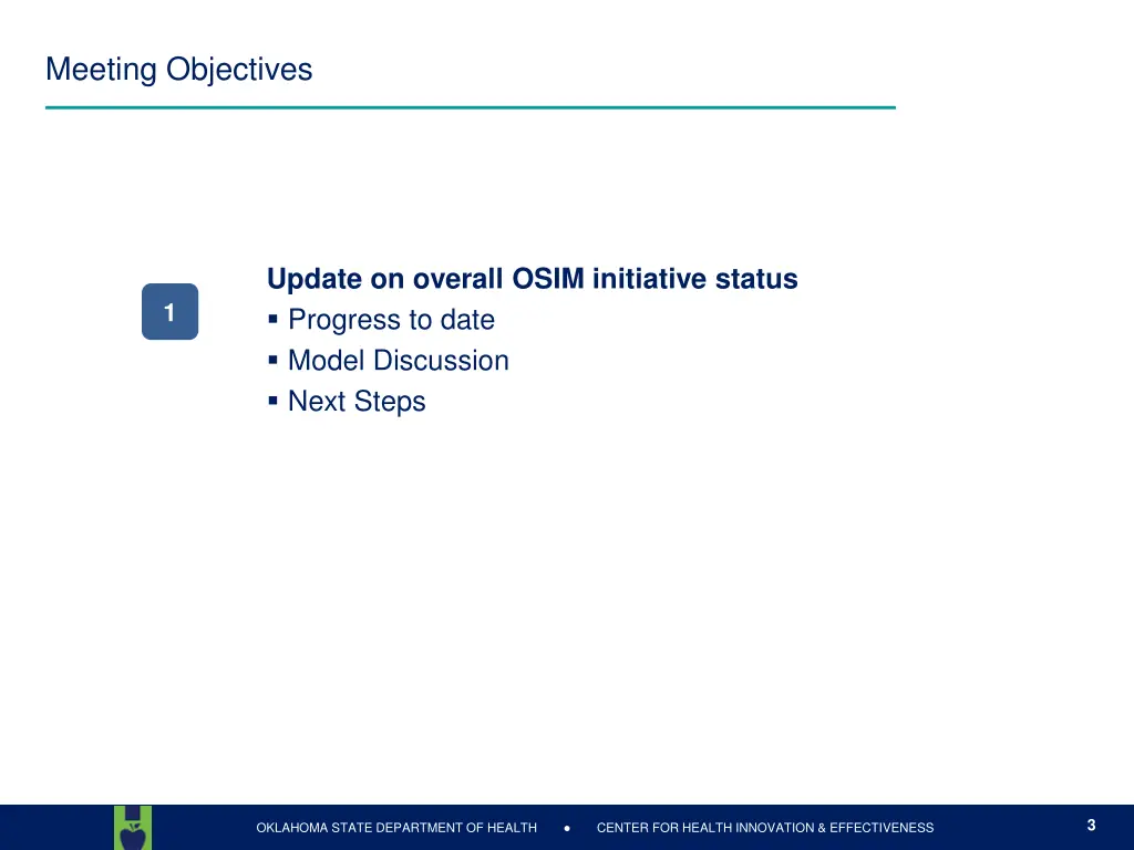 meeting objectives