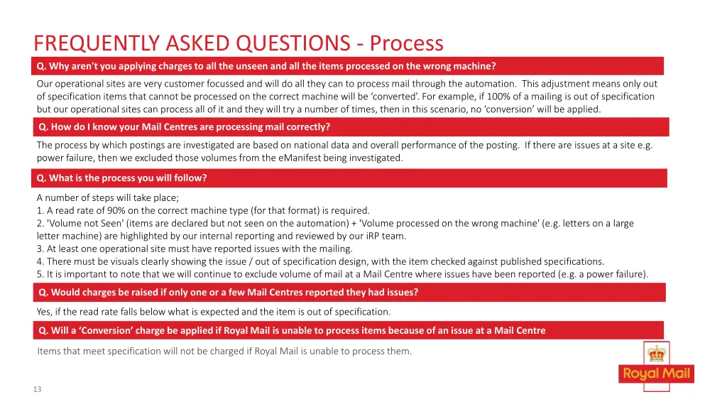 frequently asked questions process q why aren