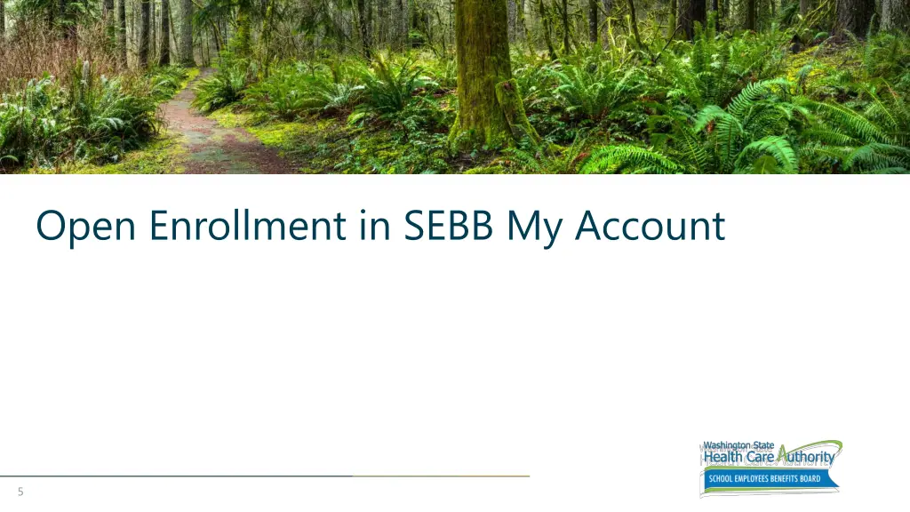 open enrollment in sebb my account