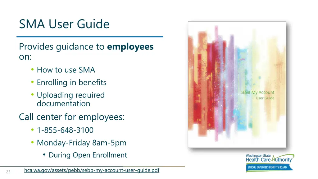 sma user guide