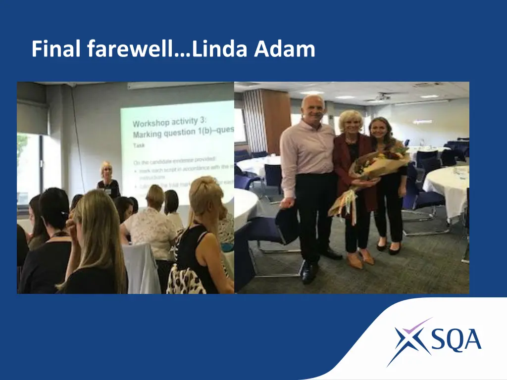 final farewell linda adam