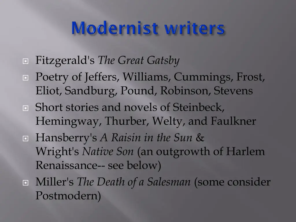 fitzgerald s the great gatsby poetry of jeffers