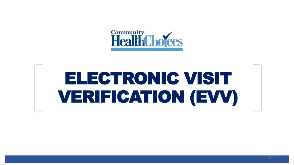 electronic visit electronic visit verification