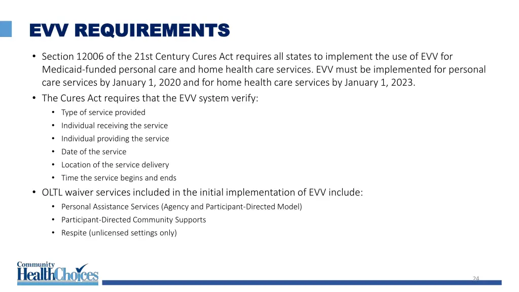 evv requirements evv requirements