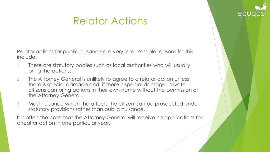 relator actions