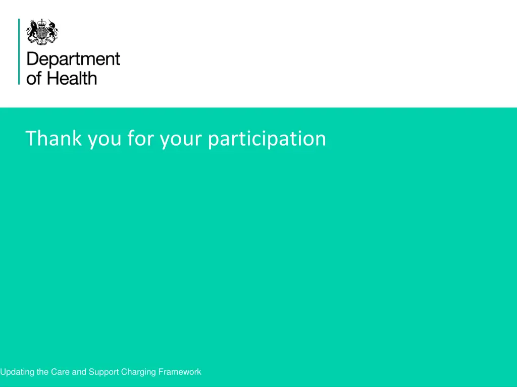 thank you for your participation