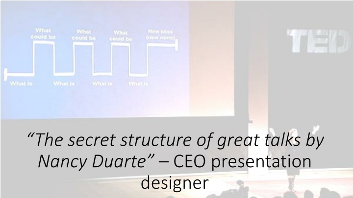 the secret structure of great talks by nancy