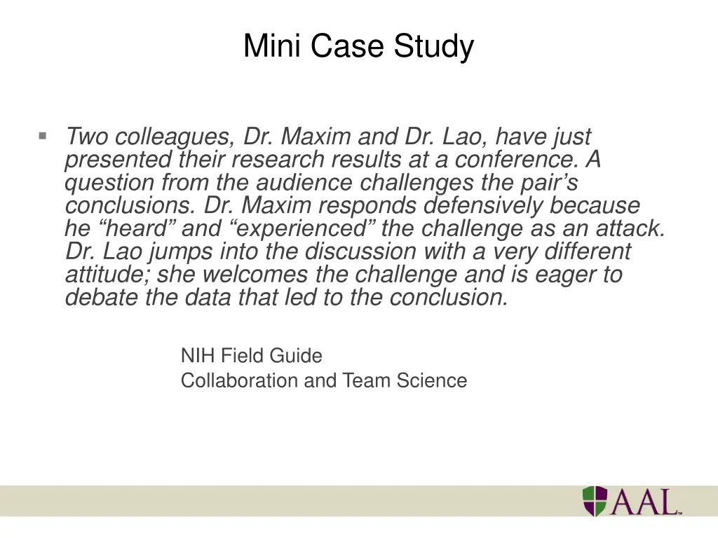 mini case study