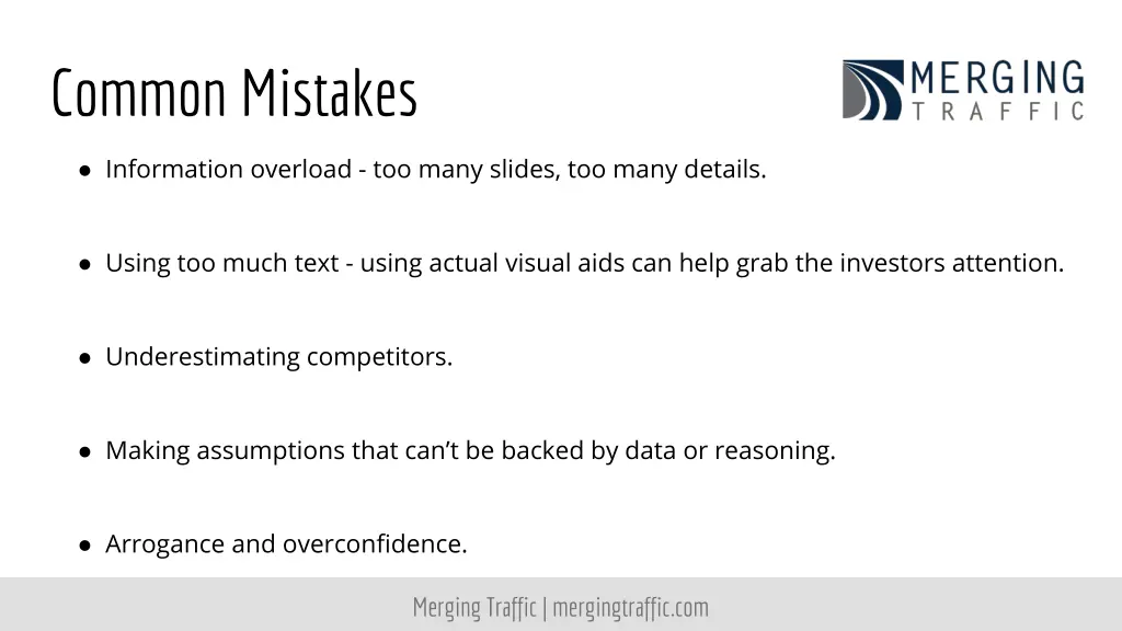 common mistakes